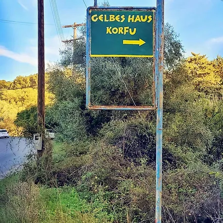 Appartement Gelbes Haus Korfu Pithos