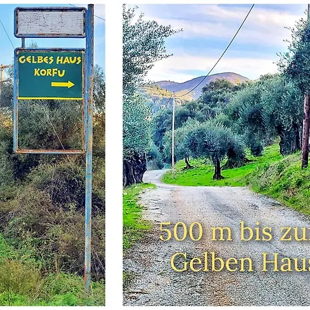 Gelbes Haus Korfu Appartement *
