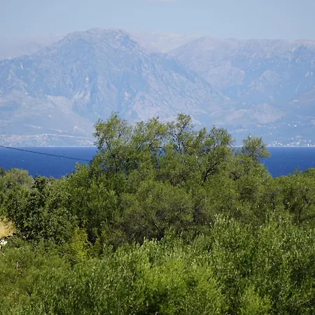 Gelbes Haus Korfu شقة Pithos