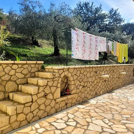 Gelbes Haus Korfu Lägenhet