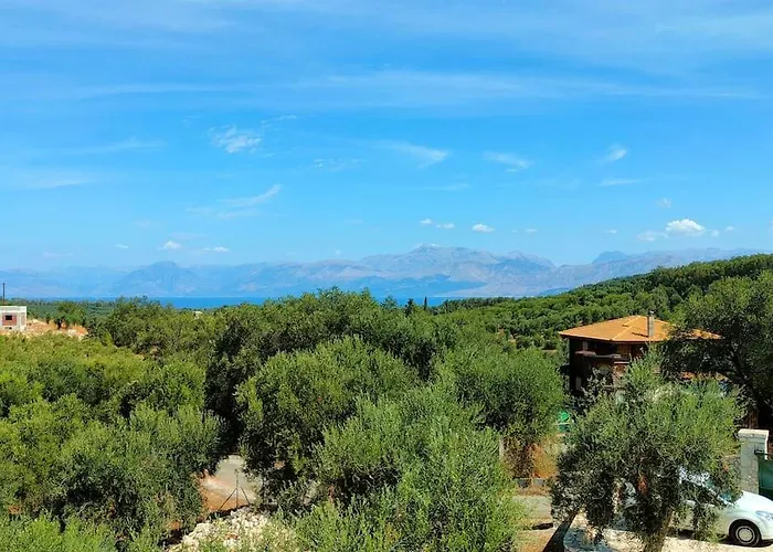 Gelbes Haus Korfu דירה Pithos